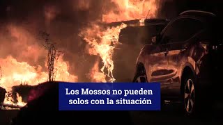 Los Mossos, se quejan: \