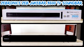 Zebronics Zeb Jukebar 3500 TV soundbar review