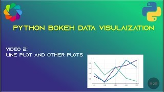 Ep 2 - Python Bokeh Line plot and other types of plots