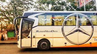 Mercedes Benz Bus 15M SHD Amazing Turning!!! Must Watch