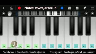 Chal Ghar Chalen (Arijit Singh) - Easy Mobile Perfect Piano Tutorial | Jarzee Entertainment
