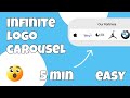 Creating an infinite logo carousel with pure CSS