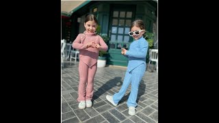 # احدث ملابس العيد 2025 البنات الصغار/اجمل تشكيلة ملابس العيد انيقة واشبك Children's clothes for Eid