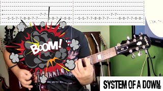 System of a Down - Boom! |Guitar cover| |Screen Tabs| |Lesson| |Drop C|