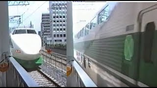 車窓　東北新幹線200系やまびこ15号その④(仙台～盛岡)　1991.7.8