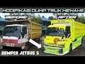 🔴LATEST!! MODIFICATION AND RESTORATION OF ELF NKR 71 DUMP TRUCK, USING JETBUS 5 BUMPER🤔😱