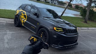 TRACKHAWK POV DRIVE ASMR ENGINE ROAR AND SUPERCHARGER WHINE!