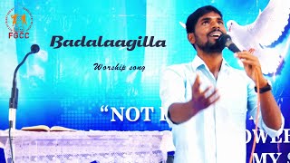 Badalaagilla | ಬದಲಾಗಿಲ್ಲ (LIVE) - Bro. Prakash Halmidi | FGCC