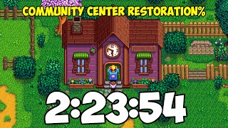 I Got The Community Center Glitchless WR... Again