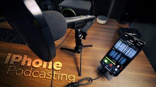 How I Use an iPhone for Podcasting