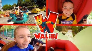 VLOG - Manèges et Sensations entre Frères à WALIBI Parc d'Attractions - 1/2