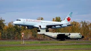 CYOW Spotting:  Various Airlines - Takeoffs and Landings