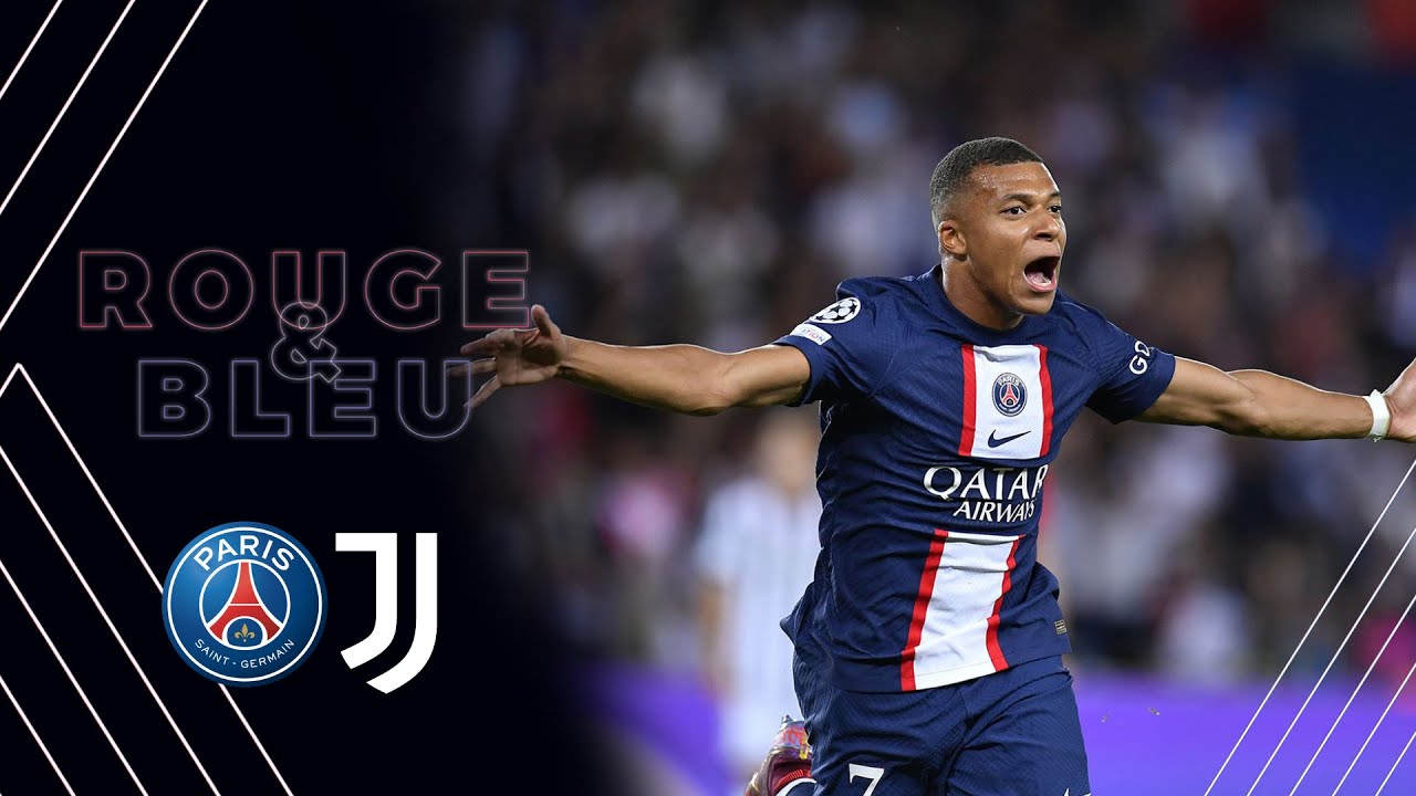 🔴🔵 𝐑𝐨𝐮𝐠𝐞 & 𝐁𝐥𝐞𝐮 : Paris Saint-Germain Vs Juventus (2-1) | Champions ...