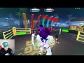 using the new glowing face jack gloves in boxing beta roblox