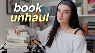 book unhaul! spring cleaning edition 🌷♻️