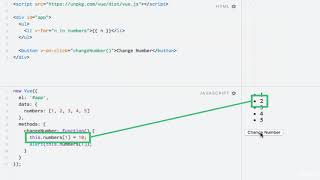 Vue.js 029 Array change detection