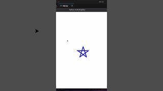 #python | drawing star in #turtle python