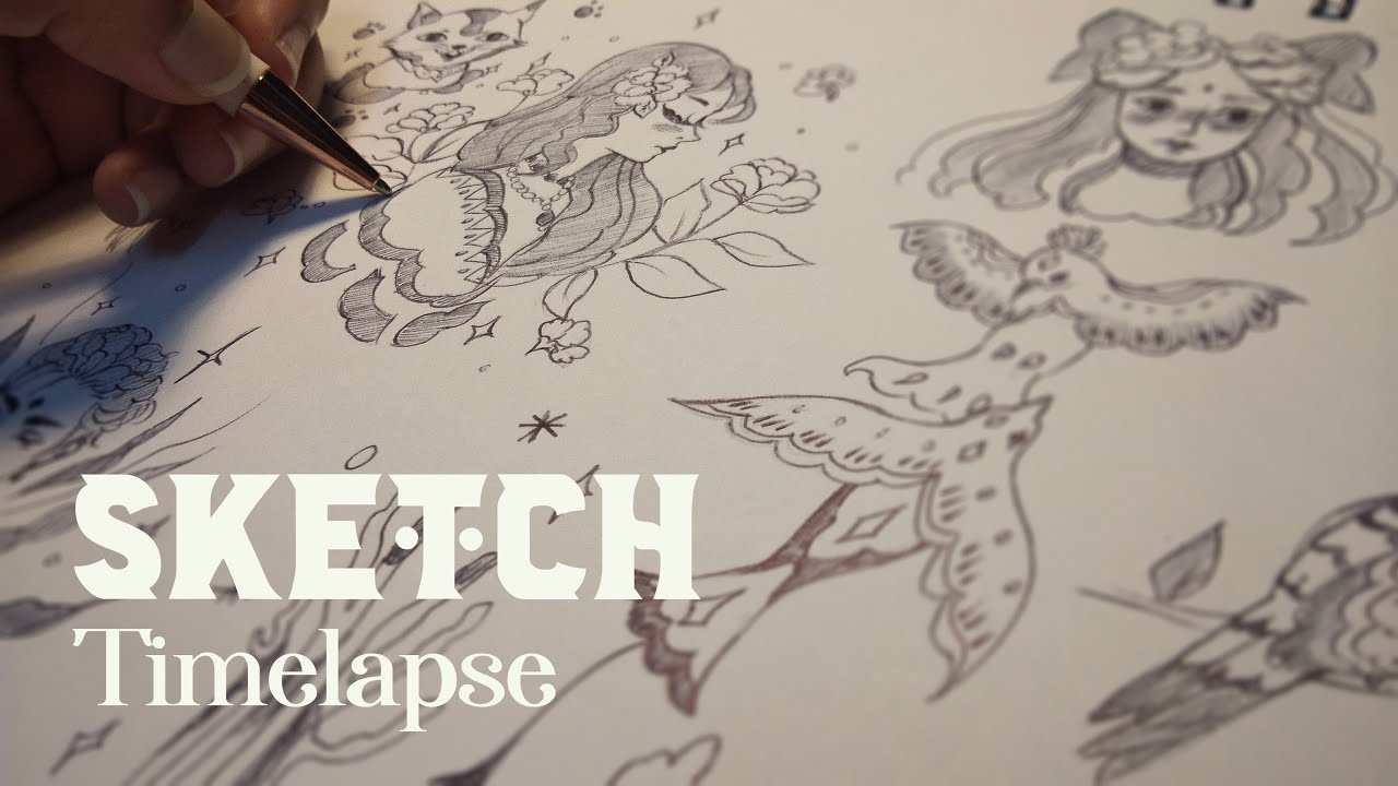 Sketch Timelapse Youtube