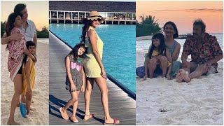 Manchu family enjoying vacation in Maldives | Mohan babu | Lakshmi Manchu