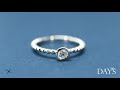 the forevermark tribute collection diamond stackable ring in 18kt white gold 1 7ct