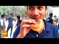 15 takar burger at ru campus street food hunting chicken burger with bbq spices