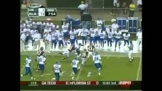 2003 Kentucky vs. Alabama Highlights