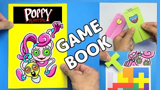 Poppy Playtime 4 Gaming Book😊Funny & kawaii Games Book DIY & Gameplay｜paper craft ideas