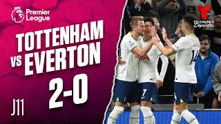 Highlights & Goals: Tottenham vs. Everton 2-0 | Premier League | Telemundo Deportes