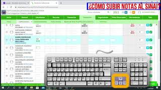 ¿Cómo ingresar notas al SINAI?