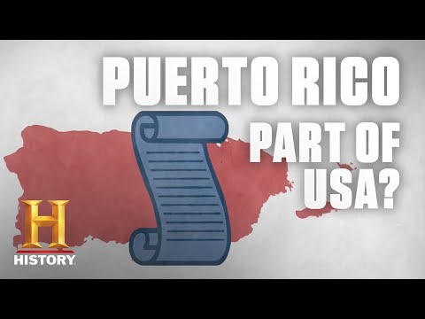 How did Puerto Rico become part of the US?