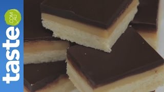 How to make chocolate caramel slice | taste.com.au