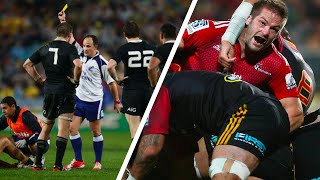 Richie McCaw being penalised (VERY RARE FOOTAGE)