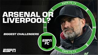 Arsenal or Liverpool: Who’s going to challenge Man City for the title?! | ESPN FC