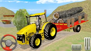 Indian Tractor Simulator - Offroad Transport Agricultural Items - Mobile Gameplay [Game Android]