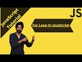 23. For loop in JavaScript | JavaScript Loops |JavaScript tutorial for beginners.