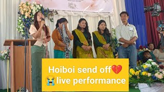 Singsung dalha cheding kahitai😭😭Hoiboi send off💔 live performance by Lunngeineng Touthang