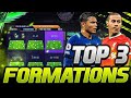 FIFA 21 TOP 3 BEST META FORMATIONS FOR WINS + CUSTOM TACTICS INSTRUCTIONS FIFA 21