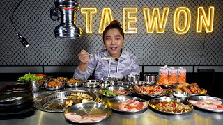 សាច់អាំងកូរ៉េ ក្ដាមថ្មឆៅ - Korean BBQ, Spicy Raw Mud Crab, Korean Fried Chicken | Eat Out Sunday