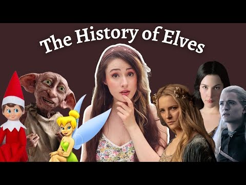 Did Tolkien “invent” elves?