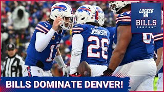 Josh Allen, James Cook \u0026  Bills defense shine in 31-7 playoff win over Broncos, Ravens up next