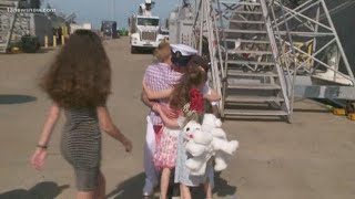 USS Mitscher returns to Naval Station Norfolk