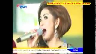 (1,065)  Kristina  __ SEMUA UNTUKMU __ Lagu Dangdut Akustik