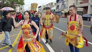 #正妹太子爺/超冷的天氣/震撼精彩全都錄 #三重北巡聖武宮入新營太子宮  20230226  #temple