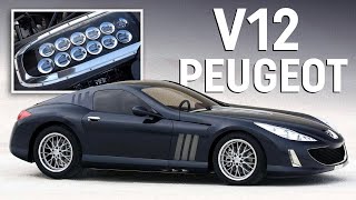 When Peugeot made a 500bhp naturally aspirated V12 supercar