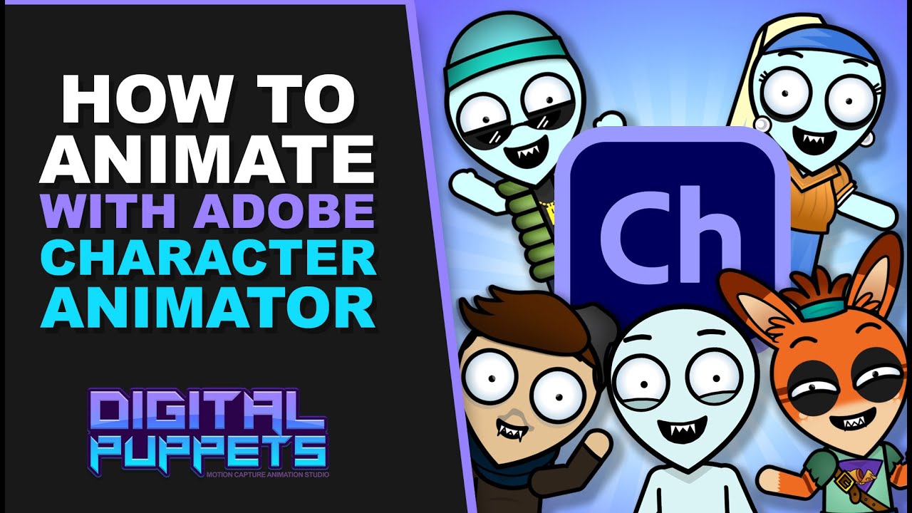 How To Animate With Adobe Character Animator 2023 - YouTube