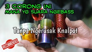 Pakai Corong Muffler Ini, Suara Knalpot Jadi Ngebass Banget. Tanpa Bobok | NgeLas | Ngerusak !