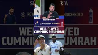 WELL PLAYED JASPRIT BUMRAH \u0026 PAT CUMMINS #jaspritbumrah #patcummins