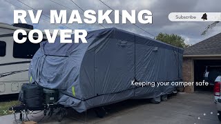 Installing RVMasking Camper Cover