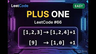 🔥 LeetCode 66 - Plus One | Easy Solution Explained 🔥