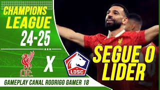 LIVERPOOL 2 X 1 LILLE - GOLS E MELHORES MOMENTOS - CHAMPIONS LEAGUE 24-25 | ASSISTA AGORA!